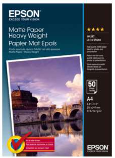 Epson Matt Paper heavy weight A4
