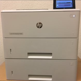 HP LaserJet Enterprise M506dn inkl. 550BL ZF